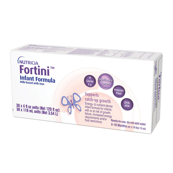 Fortini Infant Formula – Unflavored Ready-to-Feed, 4 oz Carton for Failure to Thrive (Case of 30) Default Title