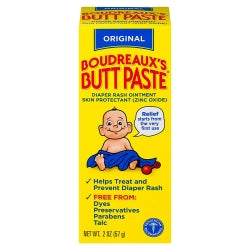 Diaper Rash Treatment Boudreaux's Butt Paste® 2 oz. Tube Scented Cream