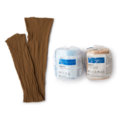 2 Layer Compression Bandage System CoFlex TLC XL with Indicators 4 Inch X 5-2/5 Yard / 4 Inch X 7 Yard Self-Adherent / Pull On Closure Tan NonSterile 35 to 40 mmHg, Packaging Type- Box