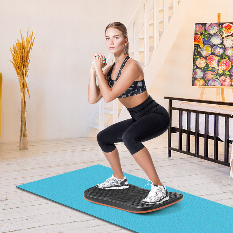 Anti Fatigue Wobble Balance Board Mat with Massage Points for Standing Desk