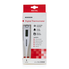 Digital Stick Thermometer McKesson Oral / Rectal / Axillary Probe Handheld,Packaging Type- Box