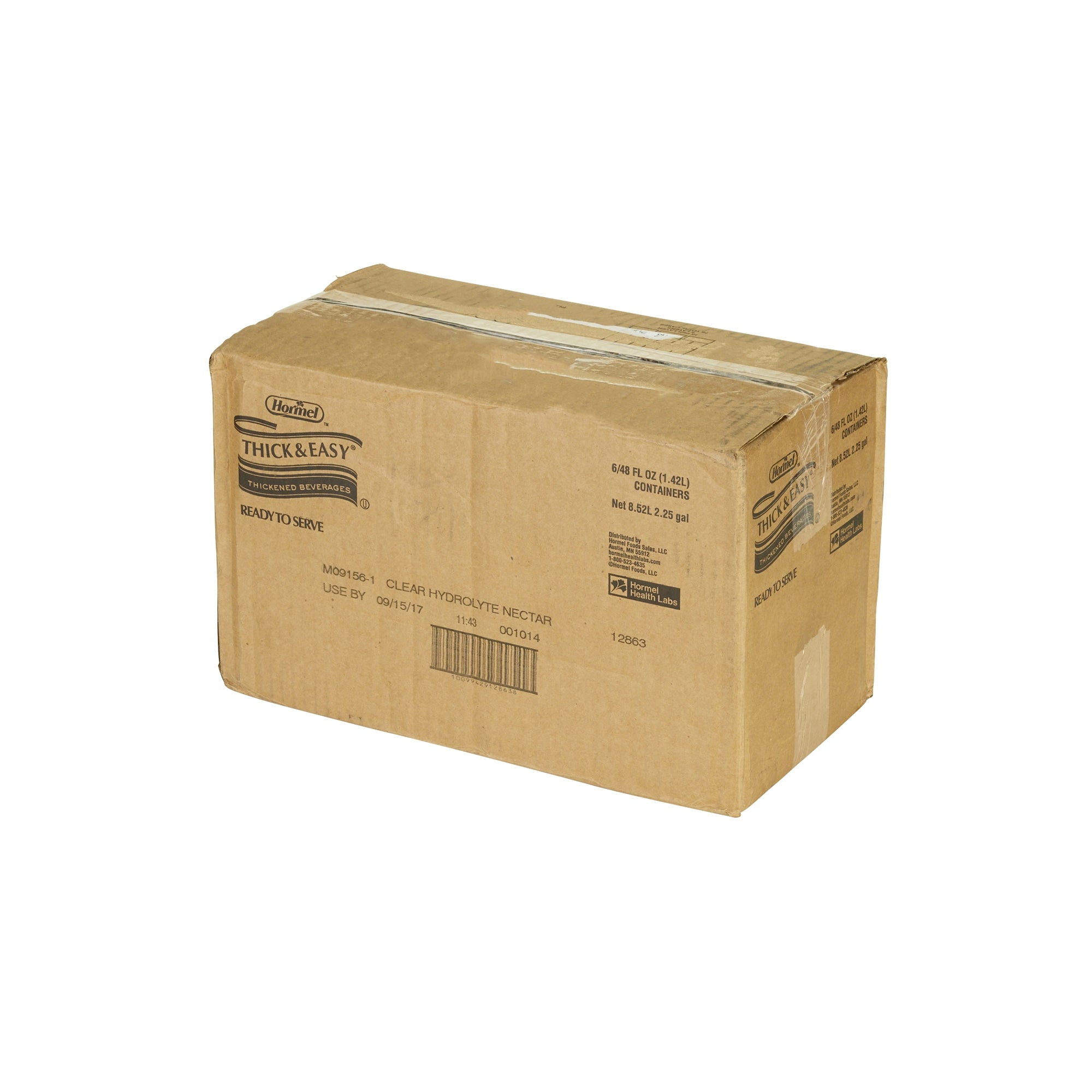 Thickened Water Thick & Easy Hydrolyte 46 oz. Bottle Lemon Flavor Liquid IDDSI Level 2 Mildly Thick,Packaging Type- Each
