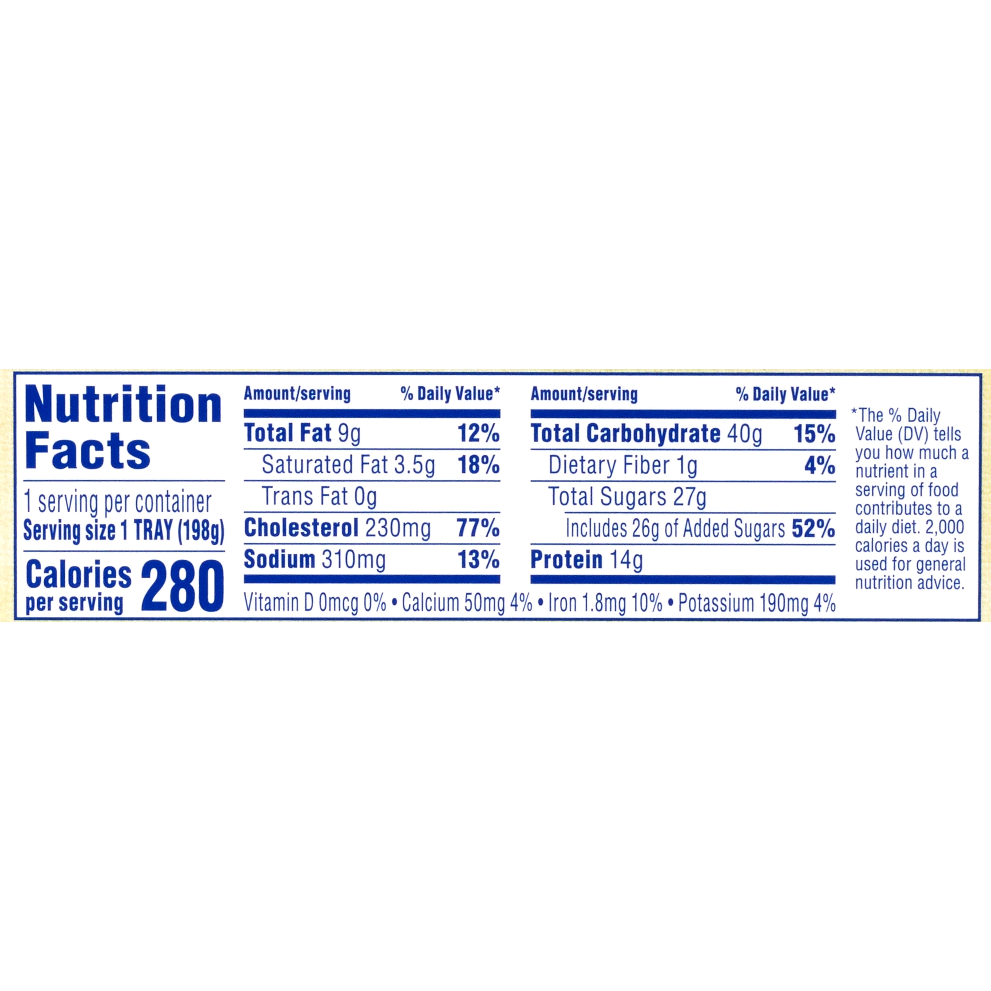 Thickened Food Thick & Easy Purees 7 oz. Tray Maple Cinnamon French Toast Flavor Puree IDDSI Level 2 Mildly Thick, Packaging Type- Case