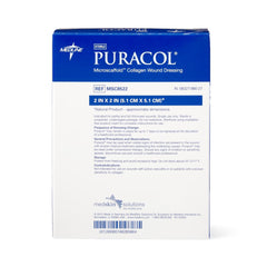 Collagen Dressing Puracol 2 X 2 Inch Square Sterile, Packaging Type- Box