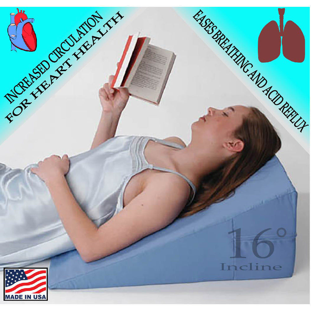 Bed Wedge  Blue   Alex Ortho 24 X24 X 7    Case/2