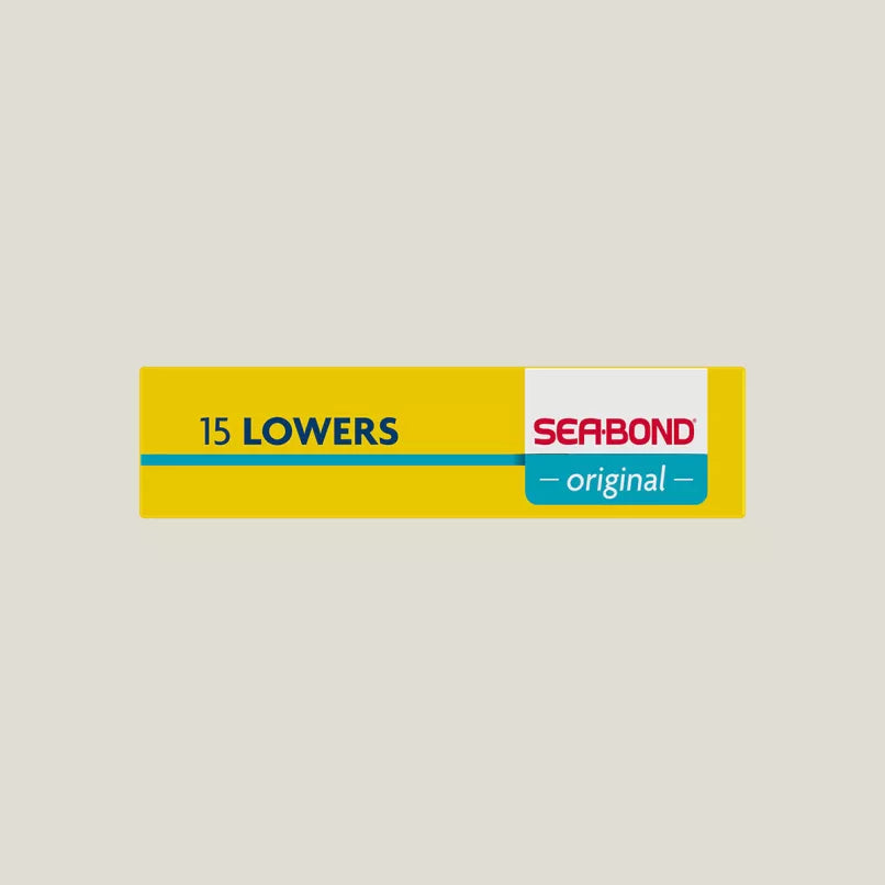 Denture Adhesive Sea•Bond Wafer 15 per Box,Packaging Type- Each