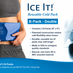 Ice It! ColdComfort Cold Therapy System with Adjustable Wrap