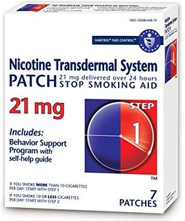 Stop Smoking Aid Habitrol 21 mg Strength Transdermal Patch