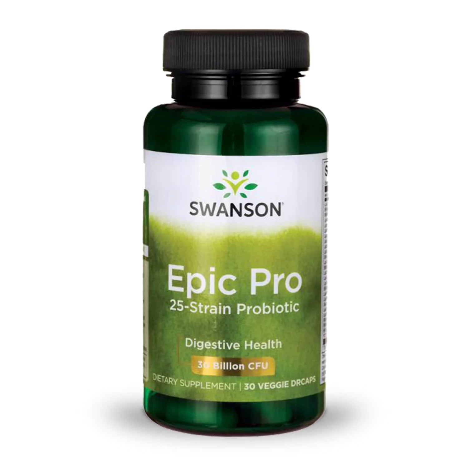 Epic Pro 25-Strain Probiotic Vegetable Capsules, 30 Billion Cfu, 30 Count