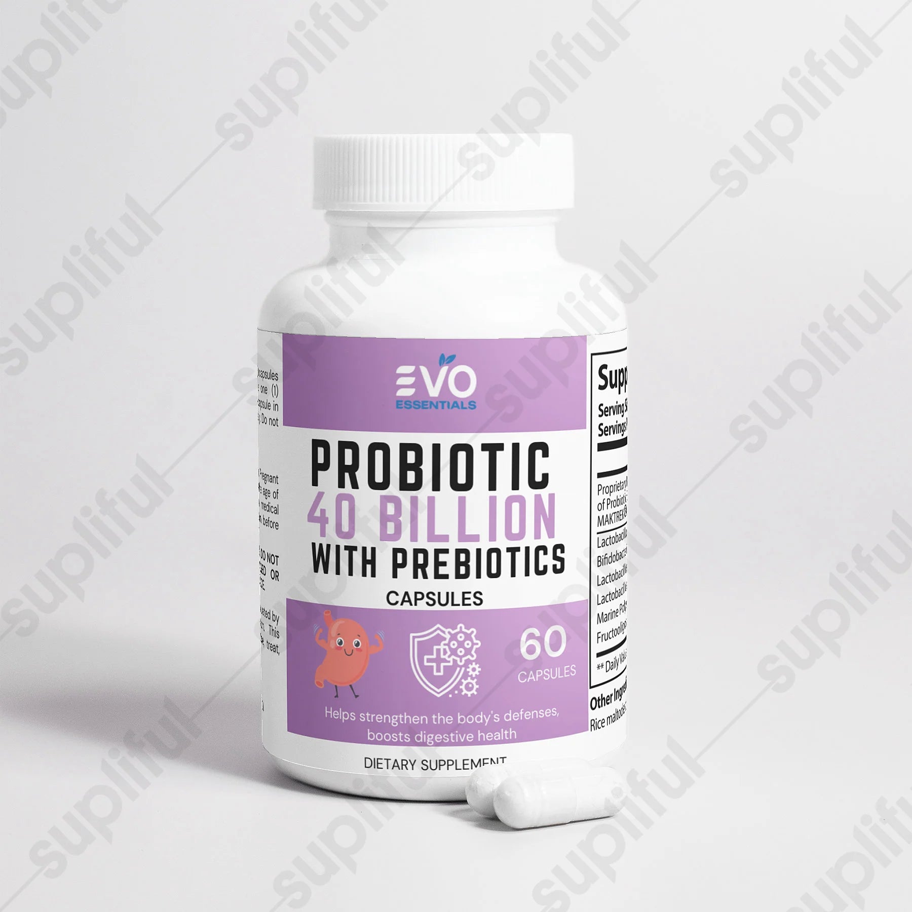 Probiotic 40 Billion with Prebiotics