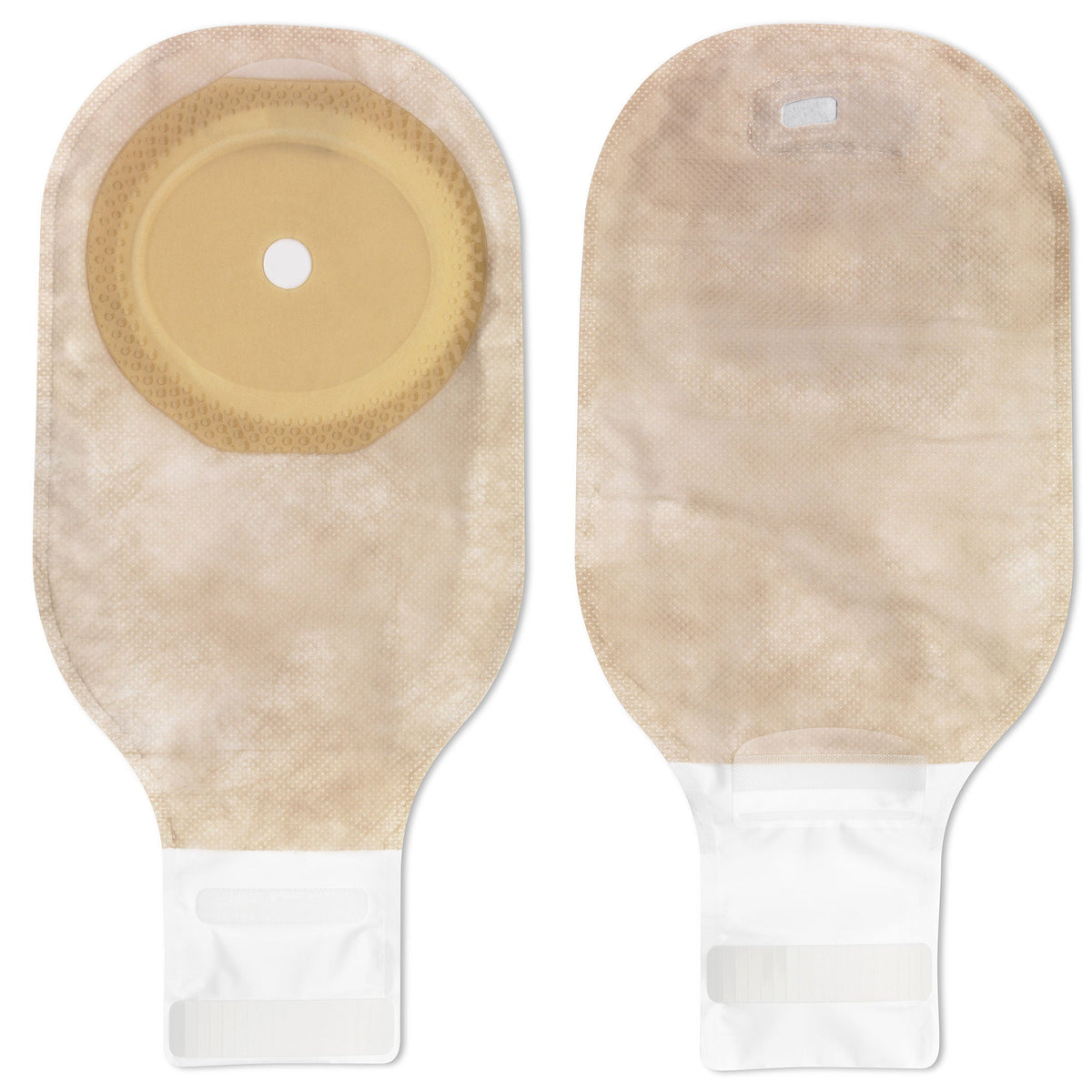 Hollister Premier Oval One-Piece Drainable Ostomy Bag - Beige/Drainable