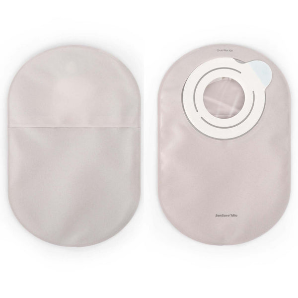 Ostomy Pouch SenSura Mio Flex Two-Piece System 8-1/4 Inch Length, Maxi Closed End,Packaging Type- Box Default Title
