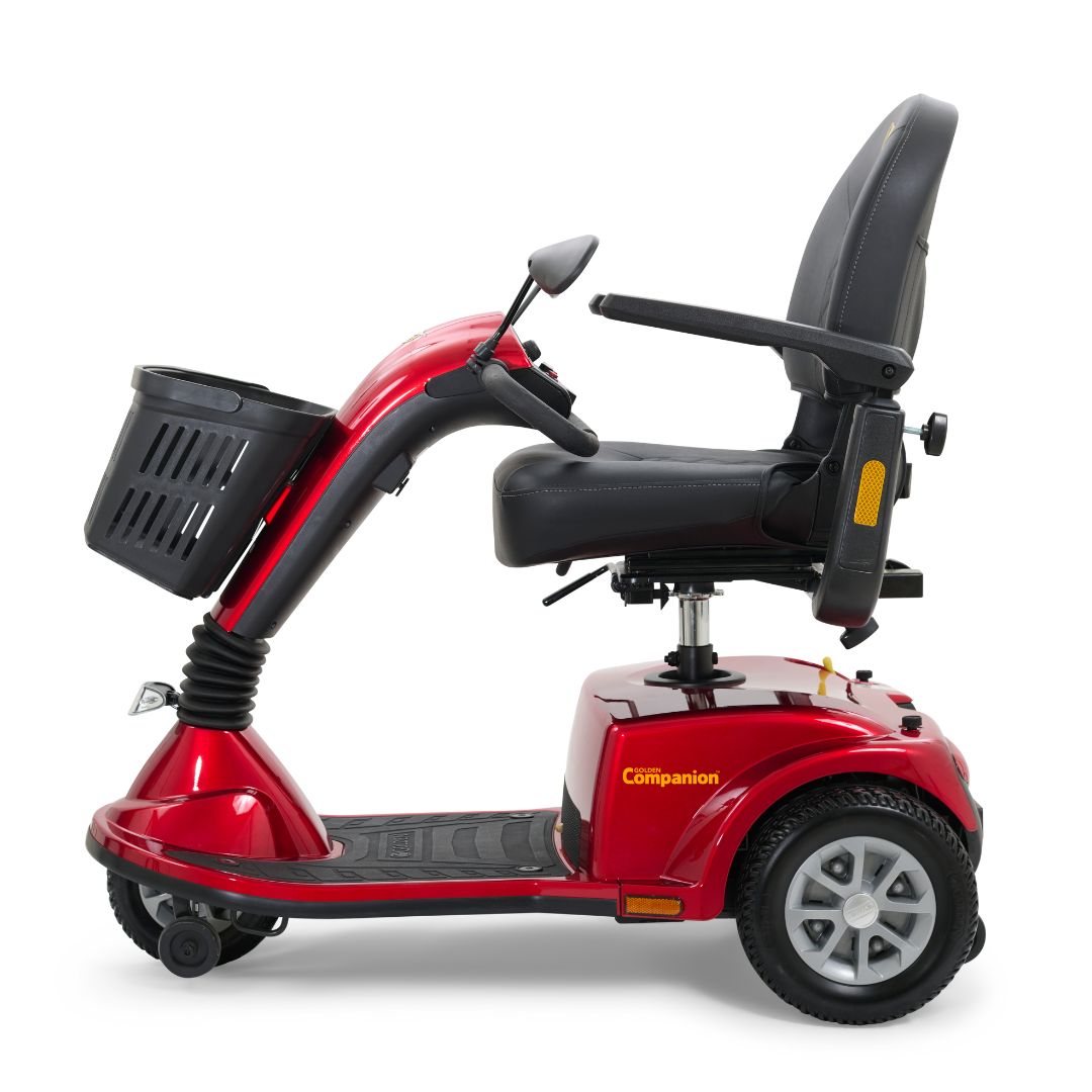 Companiontm 3-wheel Electric Scooter Arctic Mid-size, Blue and Red