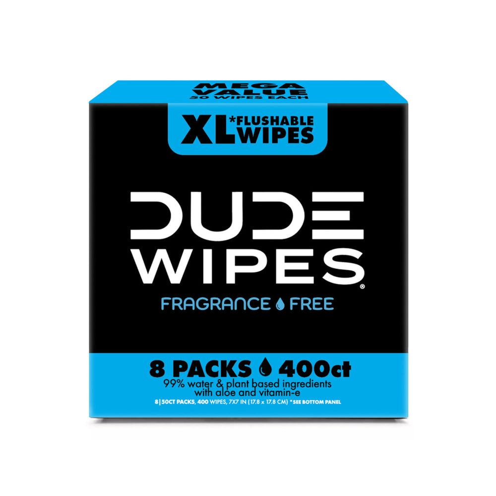 Dude Wipes - Wipes Dispenser Pack - Case Of 8 - 48 Count