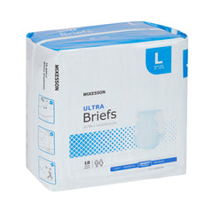 Unisex Adult Incontinence Brief McKesson Ultra Large Disposable Heavy Absorbency, Packaging Type- Case