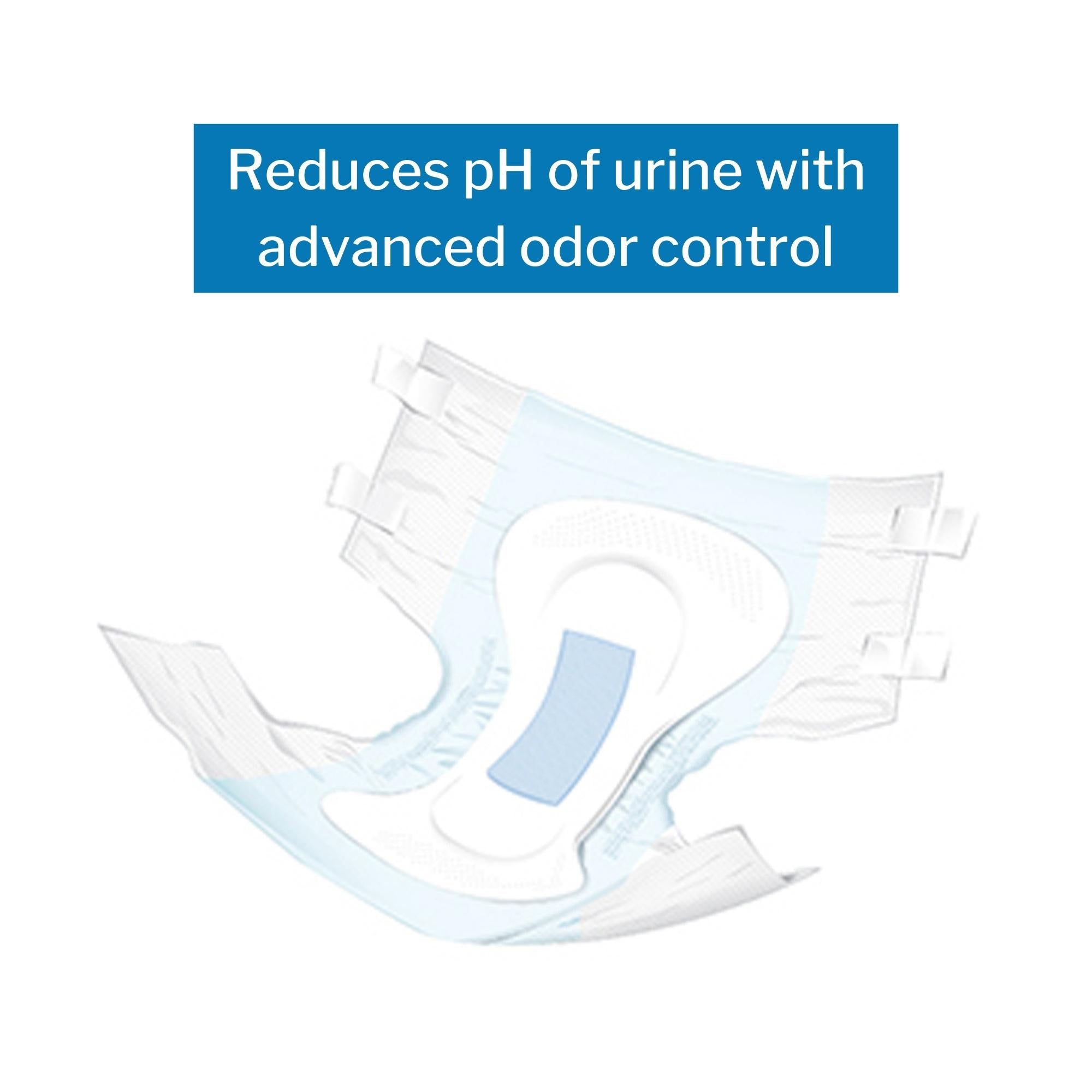 Unisex Adult Incontinence Brief McKesson Ultra Medium Disposable Heavy Absorbency, Packaging Type- Case