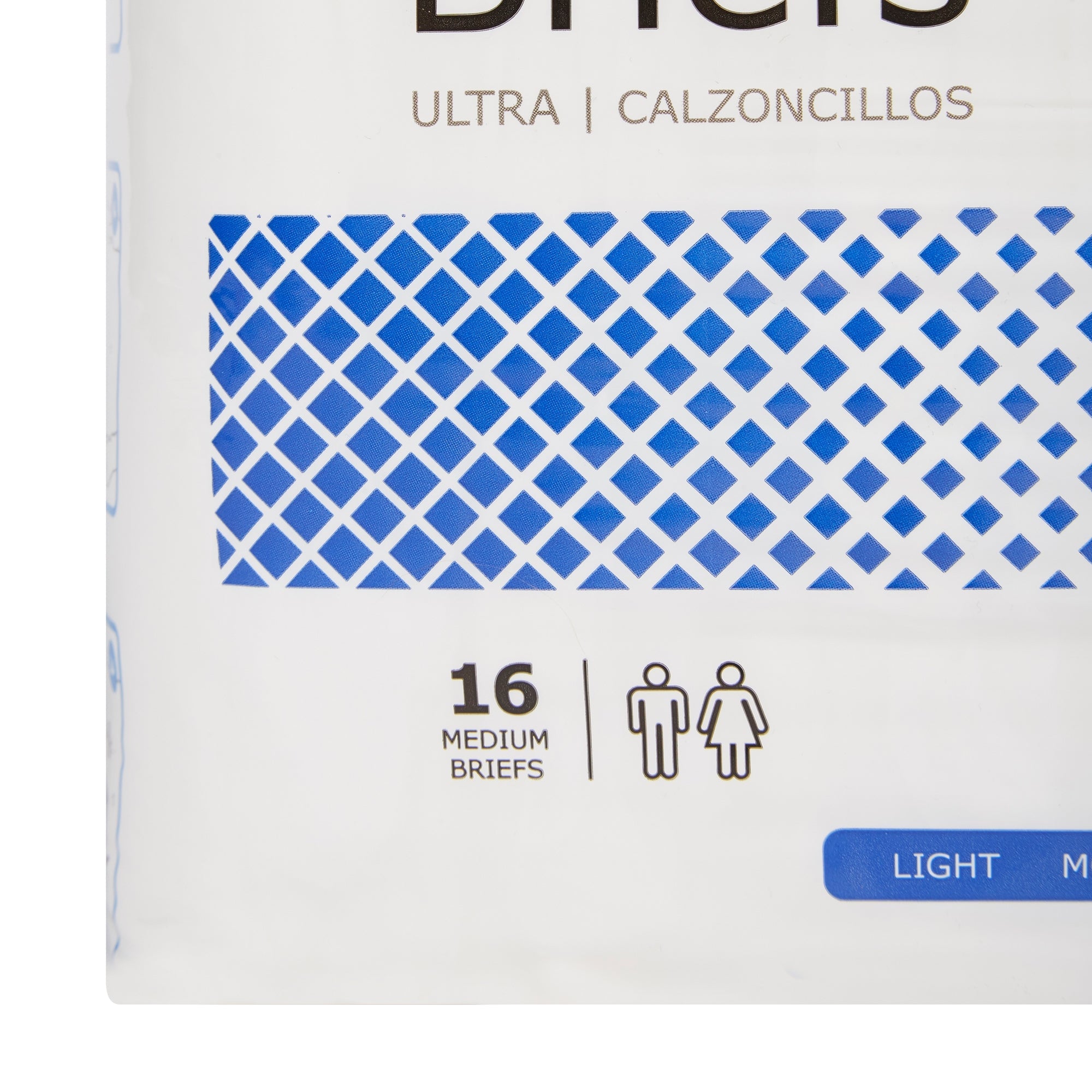 Unisex Adult Incontinence Brief McKesson Ultra Medium Disposable Heavy Absorbency, Packaging Type- Case