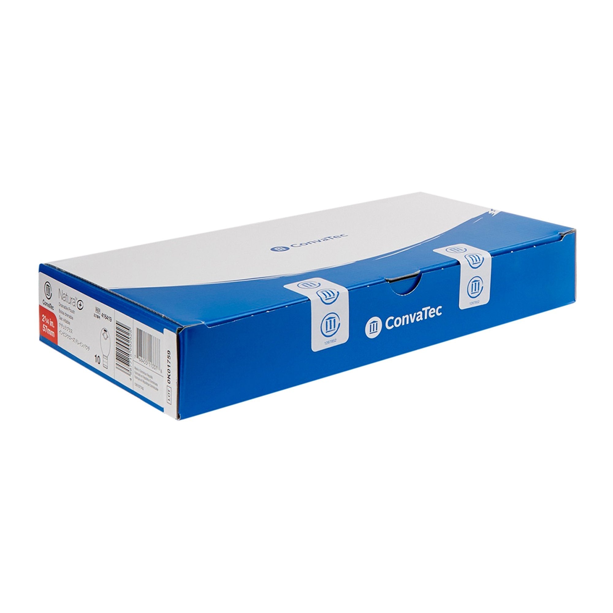 Ostomy Pouch Natura Two-Piece System 12 Inch Length Drainable,Packaging Type- Box