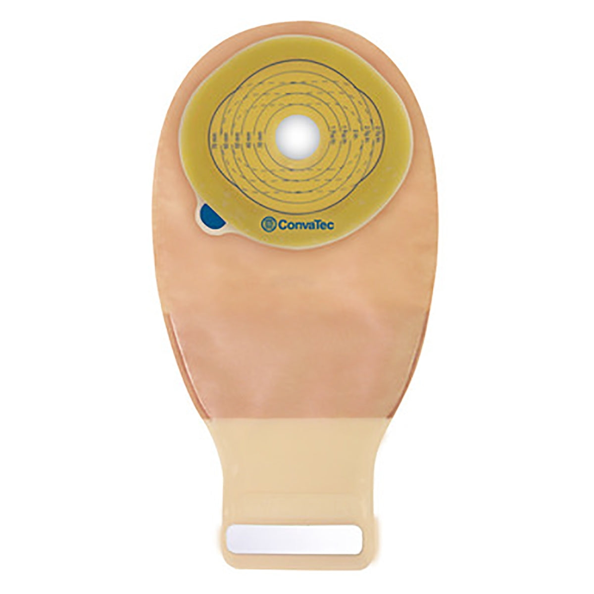 Ostomy Pouch Esteem+ One-Piece System 12 Inch Length Trim to Fit 13/16 to 2-3/4 Inch Stoma Drainable,Packaging Type- Box