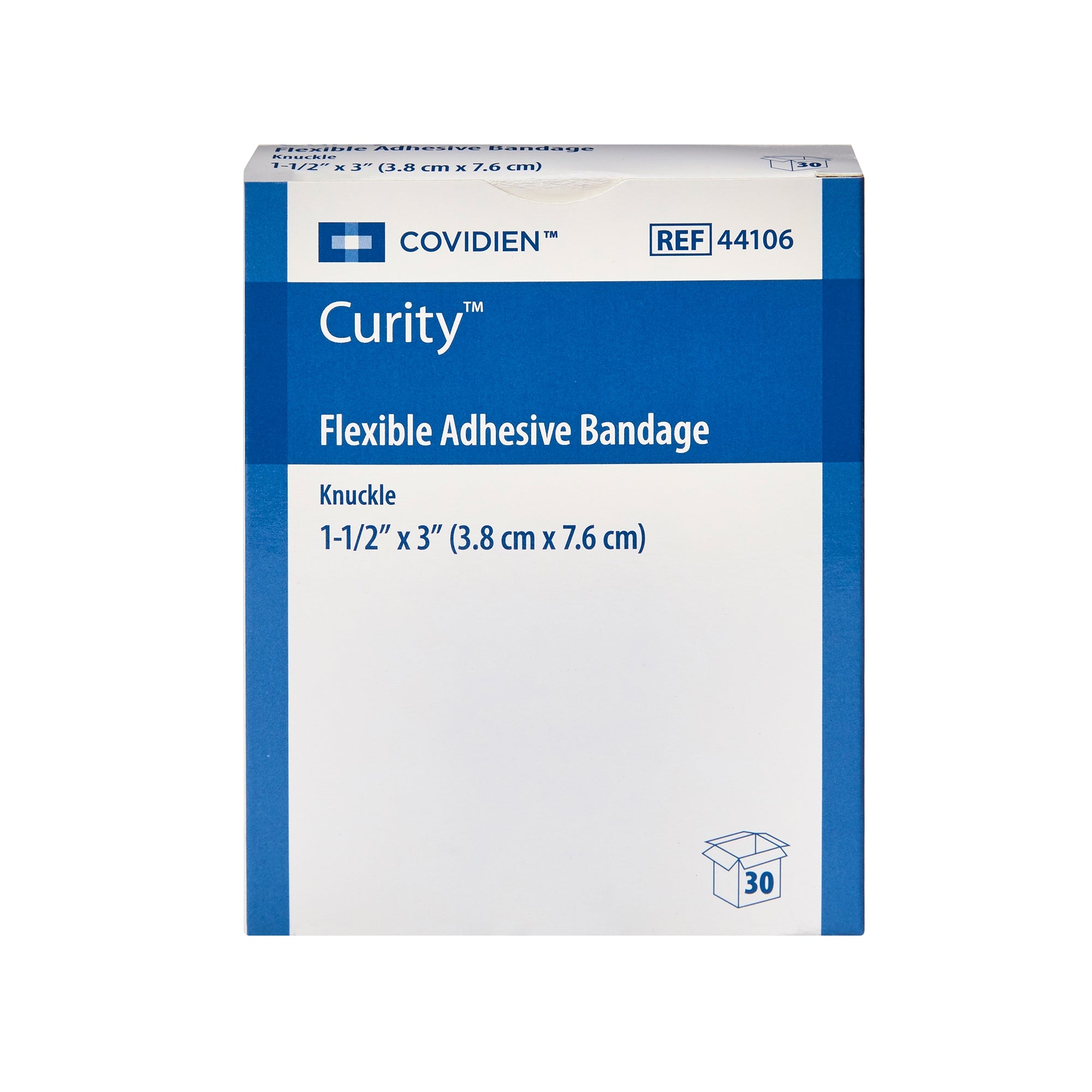 Adhesive Strip Curity 1-1/2 X 3 Inch Fabric Knuckle Tan Sterile, Packaging Type- Case