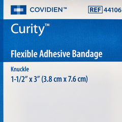 Adhesive Strip Curity 1-1/2 X 3 Inch Fabric Knuckle Tan Sterile, Packaging Type- Case
