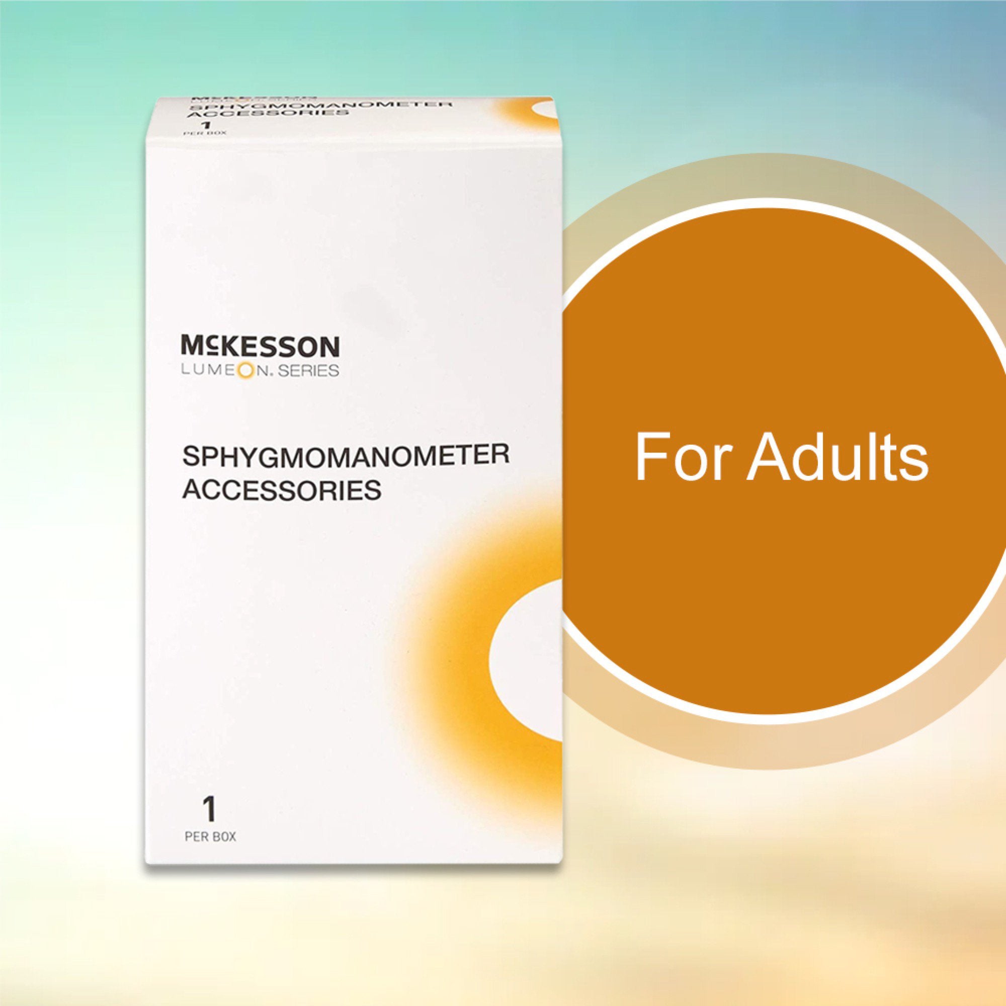 Reusable Blood Pressure Cuff and Bulb McKesson LUMEON 23 to 40 cm Arm Nylon Cuff Adult Cuff, Packaging Type- Case