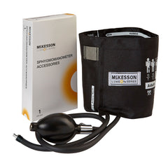 Reusable Blood Pressure Cuff and Bulb McKesson LUMEON 23 to 40 cm Arm Nylon Cuff Adult Cuff, Packaging Type- Case