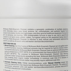 Multi-Enzymatic Instrument Detergent McKesson Liquid 1 gal. Jug Spring Fresh Scent