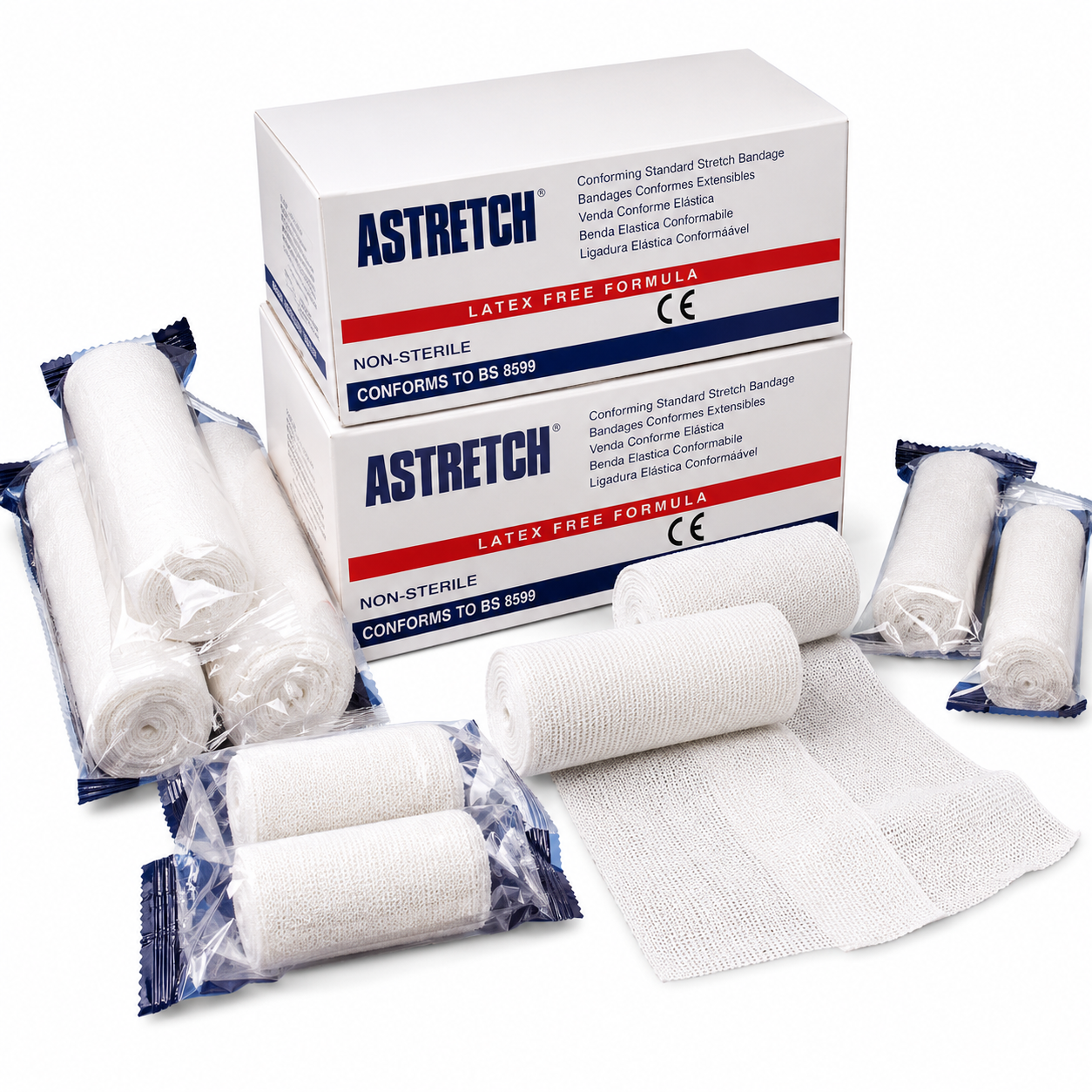 Gauze Medi-stretch Conform Non-sterile 3  X 4.1 Yd Bx/12