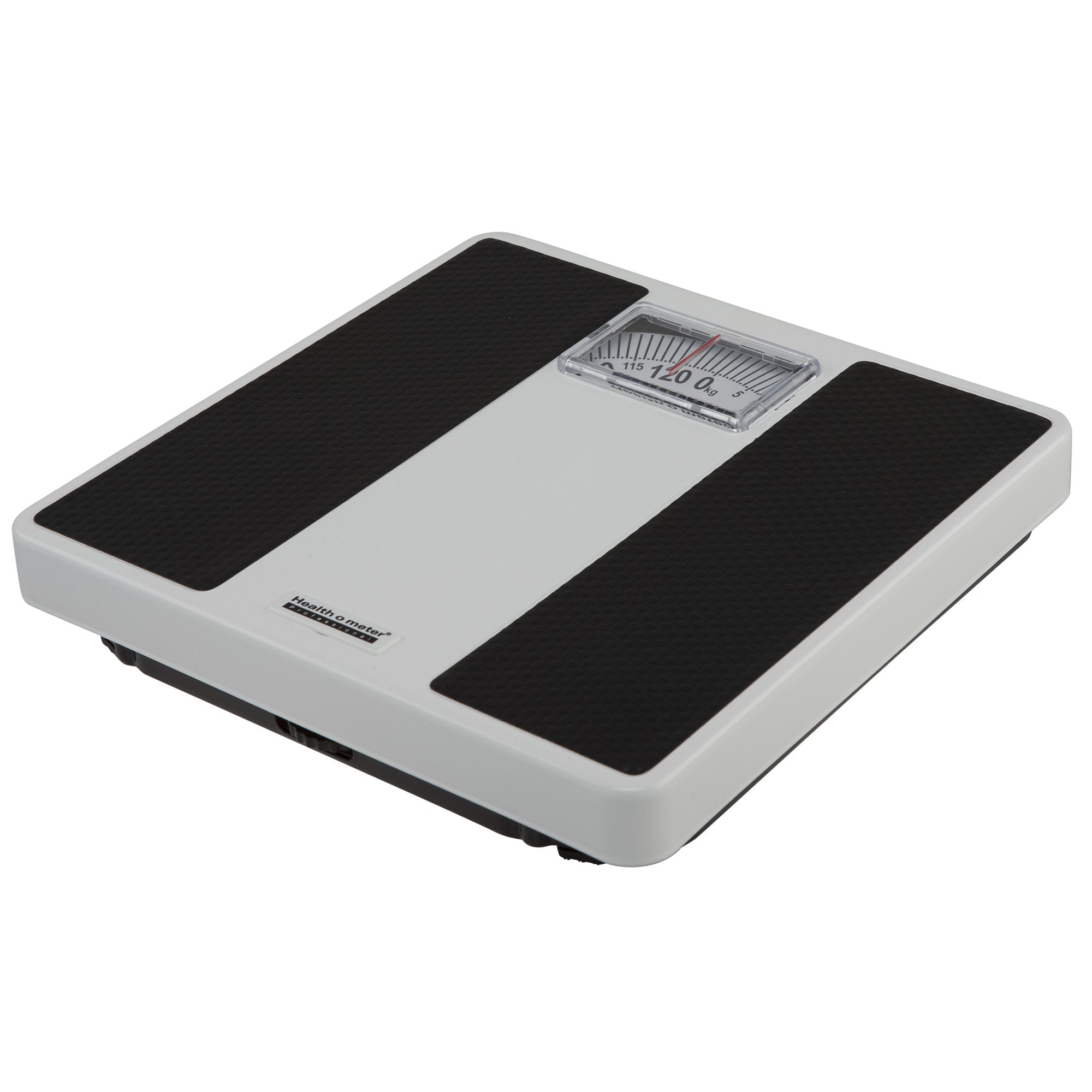 Floor Scale Health O Meter Dial Display 270 lbs. Capacity Black / White Analog,Packaging Type- Each
