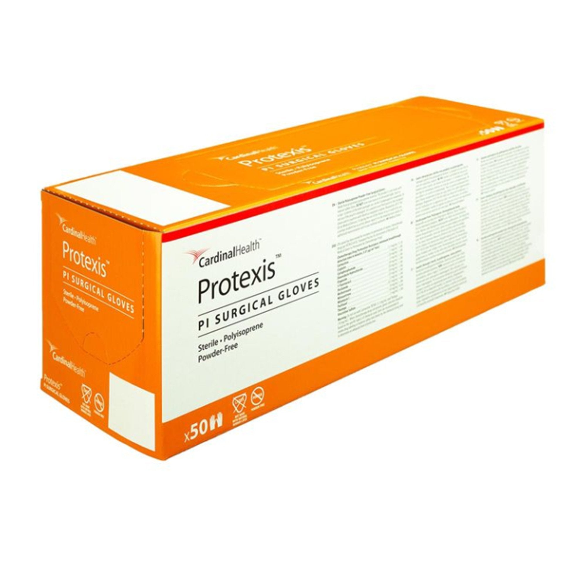 Surgical Glove Protexis PI Size 5.5 Sterile Polyisoprene Standard Cuff Length Smooth Ivory Chemo Tested,Packaging Type- Box