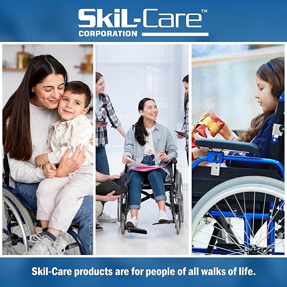 Heel Protector Skil-Care Heel Float II Large / Bariatric Blue,Packaging Type- Each