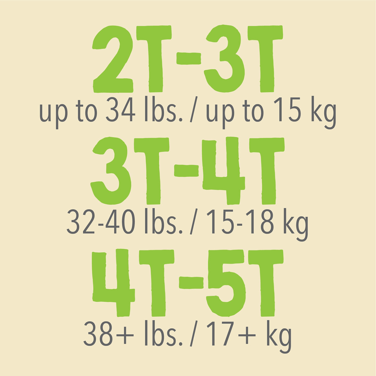 Unisex Toddler Training Pants Cutie Pants Pull On with Tear Away Seams Disposable Heavy Absorbency | 4PK/Case