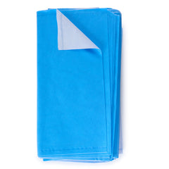 QUICK CHECK* H400 Sterilization Wrap White / Blue 24 X 24 Inch Dual Layer SMS Polypropylene Steam / EO Gas / Hydrogen Peroxide, Packaging Type- Case