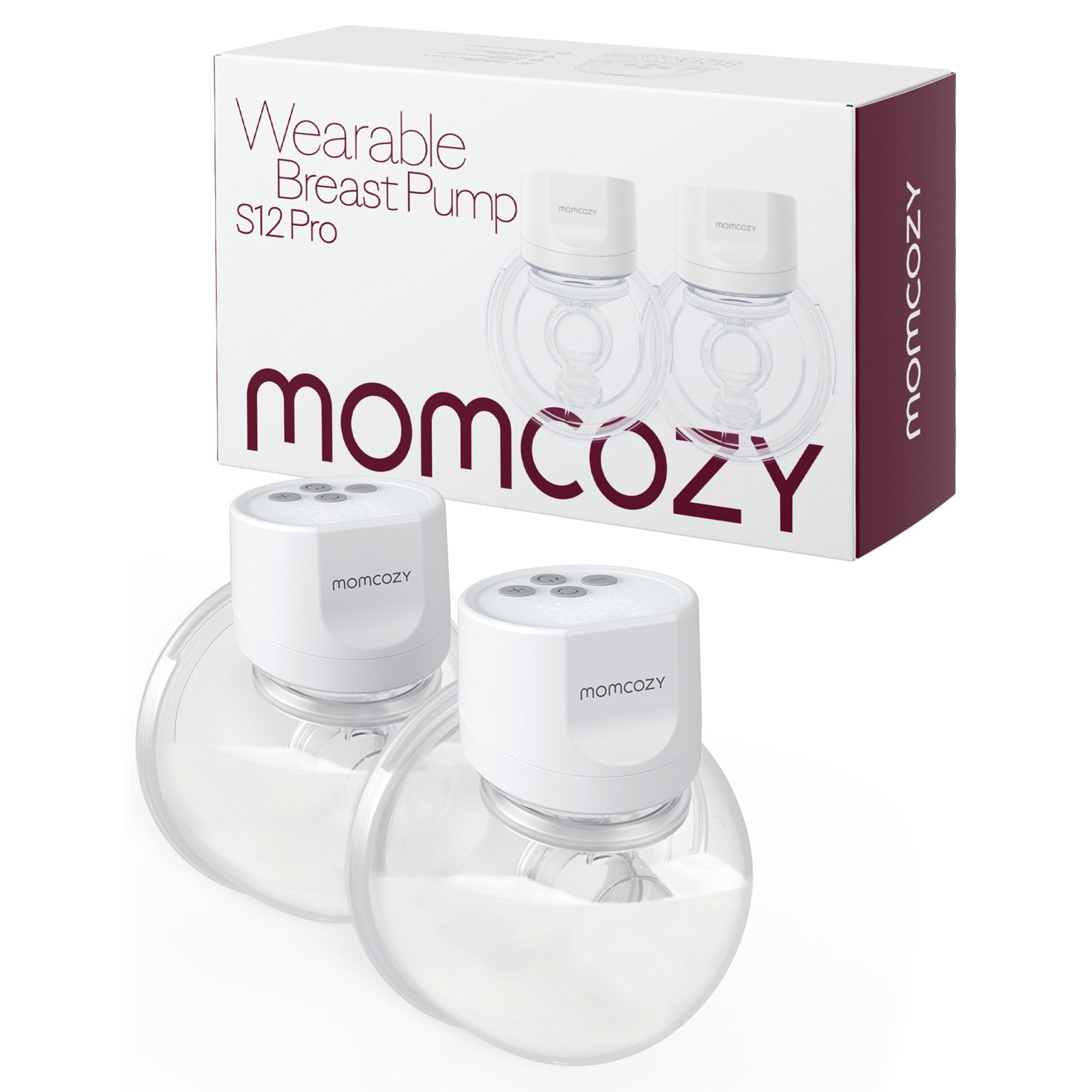 Hands Free Double Electric Breast Pump Momcozy S12 Pro