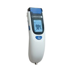 Non-Contact Skin Surface Thermometer Caregiver Professional TouchFree Infrared Skin Probe Handheld,Packaging Type- Each