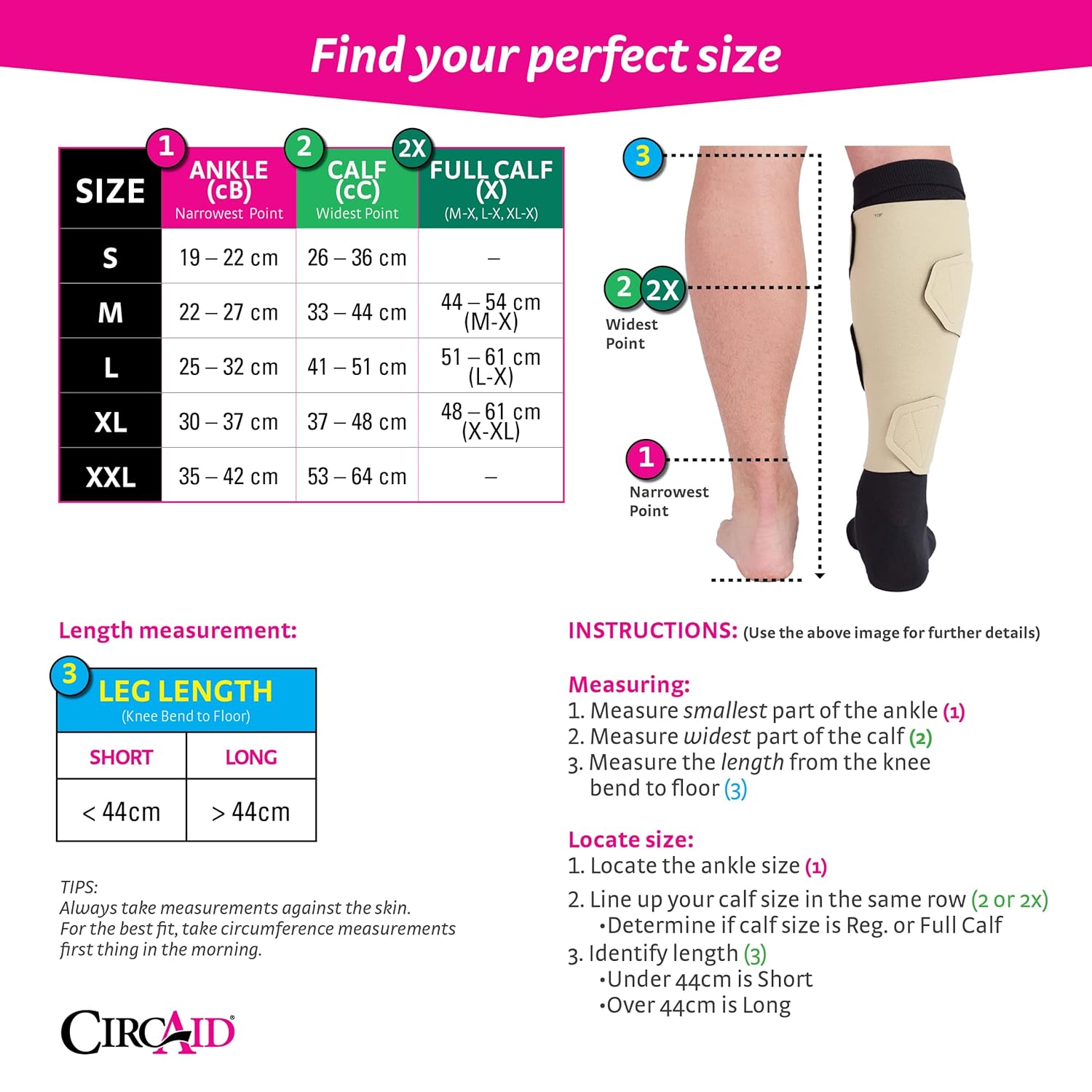 Compression Wrap circaid juxtalite 2X-Large / Long Tan Lower Leg,Packaging Type- Each