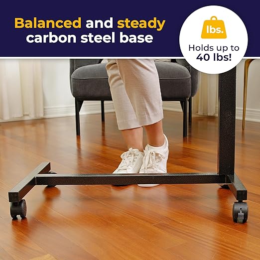 Overbed Table Drive Non-Tilt Adjustment Handle 28 to 45 Inch Height Range,Packaging Type- Each