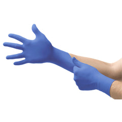 Exam Glove Ultraform Large NonSterile Nitrile Standard Cuff Length Textured Fingertips Blue Not Rated | 300/Box