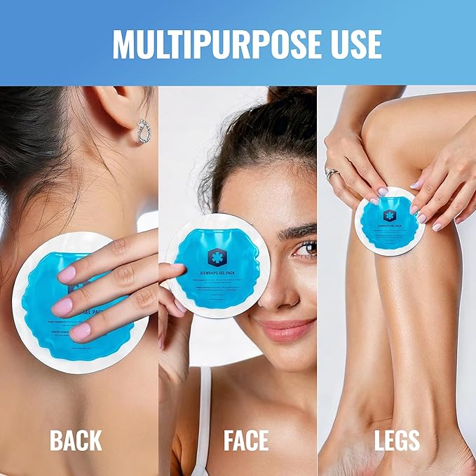 Cold Pack Medico General Purpose 4 Inch Diameter Fabric / Plastic / Gel Reusable, Packaging Type- Case