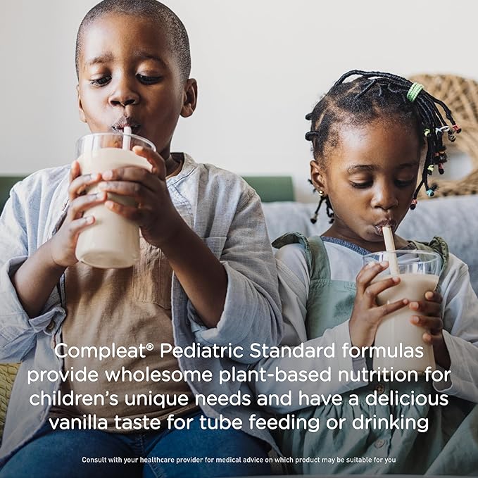 Pediatric Oral Supplement Compleat Pediatric Standard 1.0 Cal Vanilla Flavor 8.45 oz. Carton Liquid Plant Based Food Allergies,Packaging Type- Each