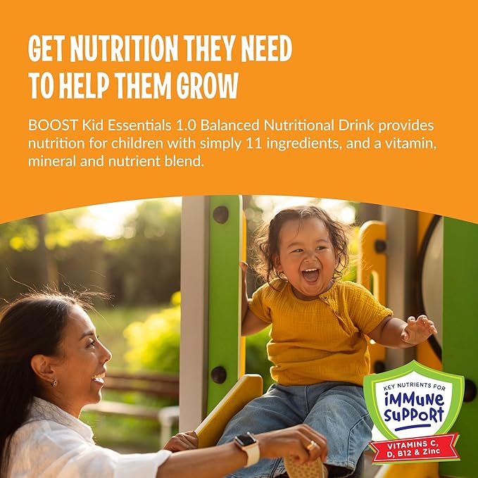 Pediatric Oral Supplement Boost® Kid Essentials™ 1.0 Chocolate Craze Flavor 8 oz. Carton Liquid Vitamins / Minerals