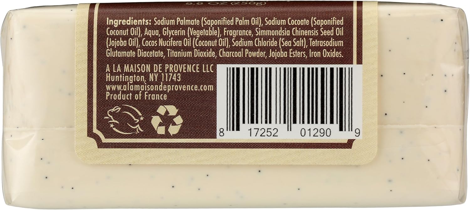 A La Maison - Bar Soap - Coconut Charcoal - 8.8 Oz