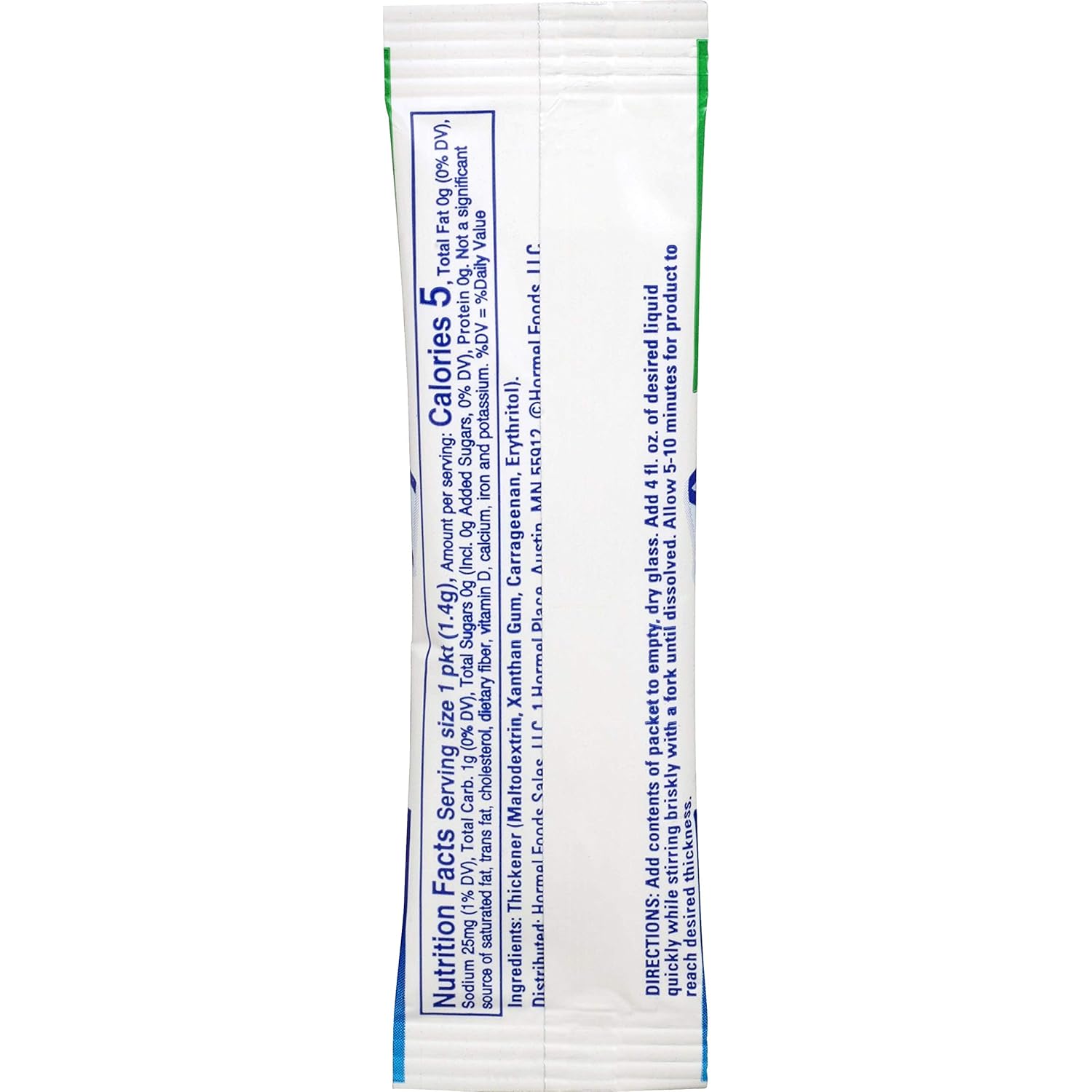 Food and Beverage Thickener Thick & Easy Clear 4.4 oz. Canister Unflavored Powder IDDSI Level 2 Mildly Thick, Packaging Type- Case