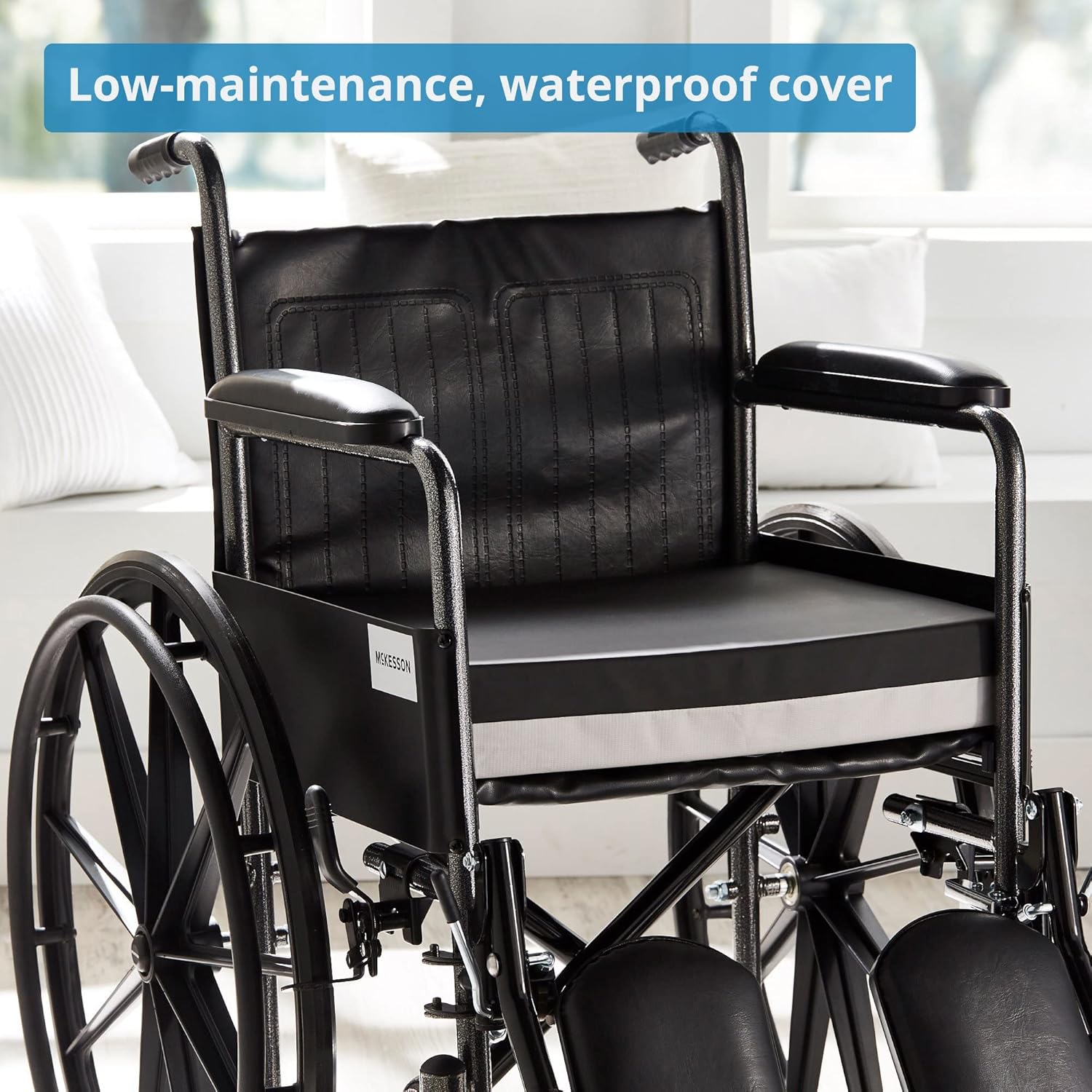Seat Cushion McKesson 18 W X 16 L X 3 D Inch Foam, Packaging Type- Case