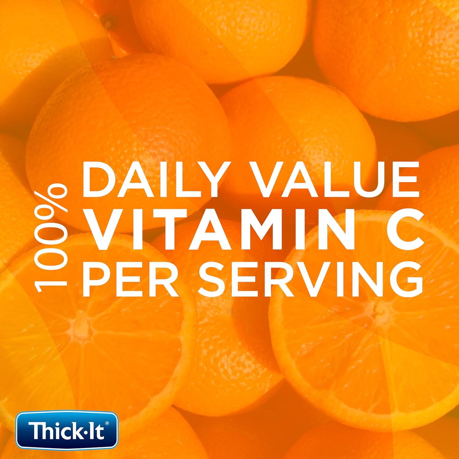 Thickened Beverage Thick-It Clear Advantage 8 oz. Bottle Orange Flavor Liquid IDDSI Level 2 Mildly Thick,Packaging Type- Each