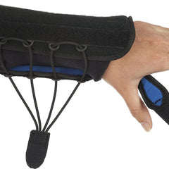 Wrist / Forearm Brace ProCare Quick-Fit Aluminum / Foam / Nylon Left Hand Black One Size Fits Most, Packaging Type- Each