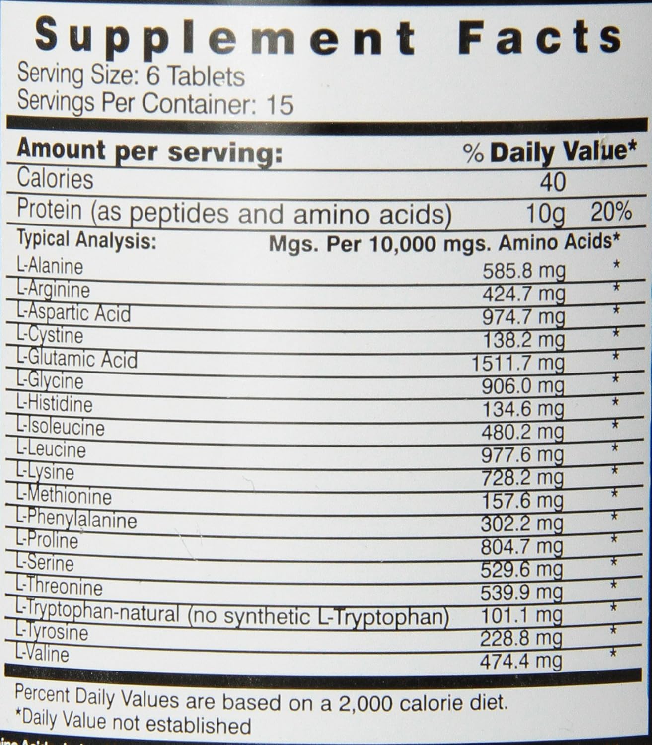 Healthy 'n Fit Nutritionals Amino 10000 - 180 Tablets