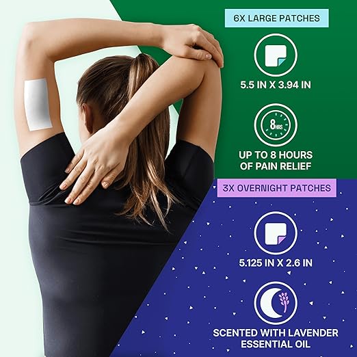 Topical Pain Relief Biofreeze 5% Strength Menthol Patch,Packaging Type- Box
