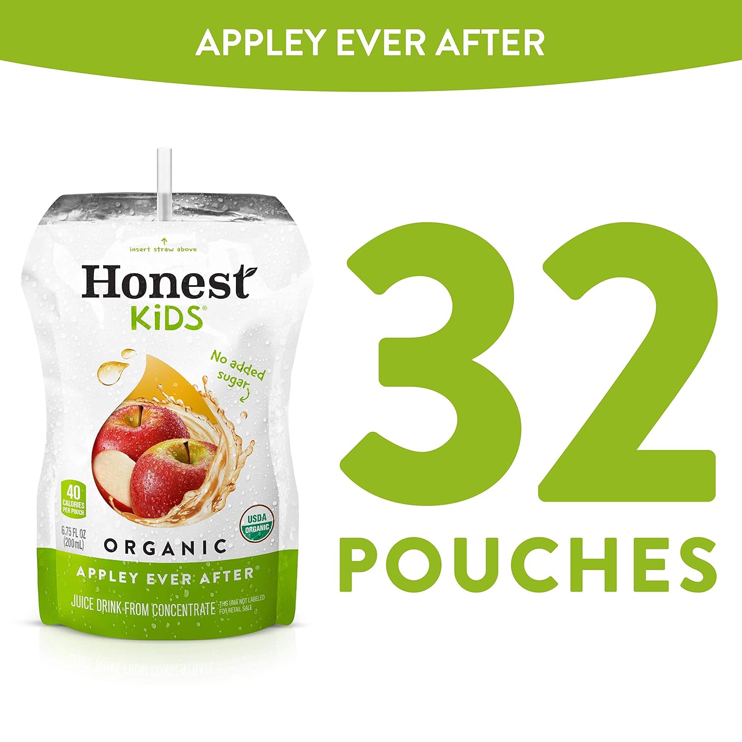 Honest Kids Honest Kids Appley Ever After - Appley Ever After - Case Of 4 - 6.75 Fl Oz.